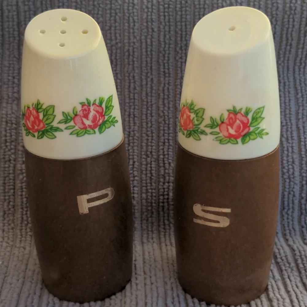 Vintage Salt and Pepper Shakers- Stamped Japan